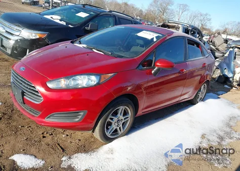 2018 Ford Fiesta Se из США, поврежденный, VIN 3FADP4BJ4JM139692